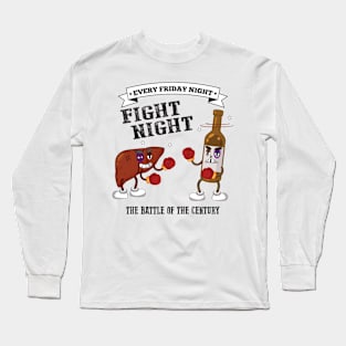 Fight Night - Light Long Sleeve T-Shirt